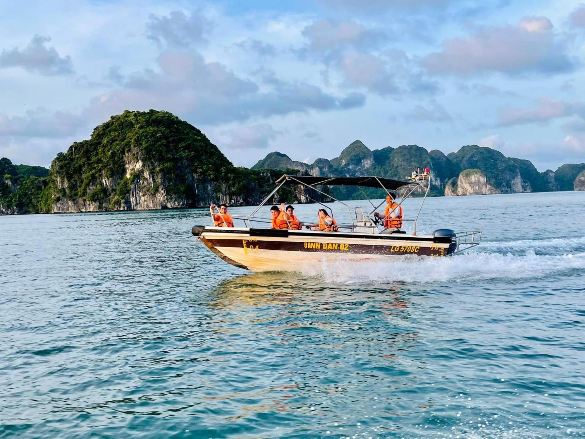 Canh Buom Homestay - Tuan Chau Ha Long Exterior foto